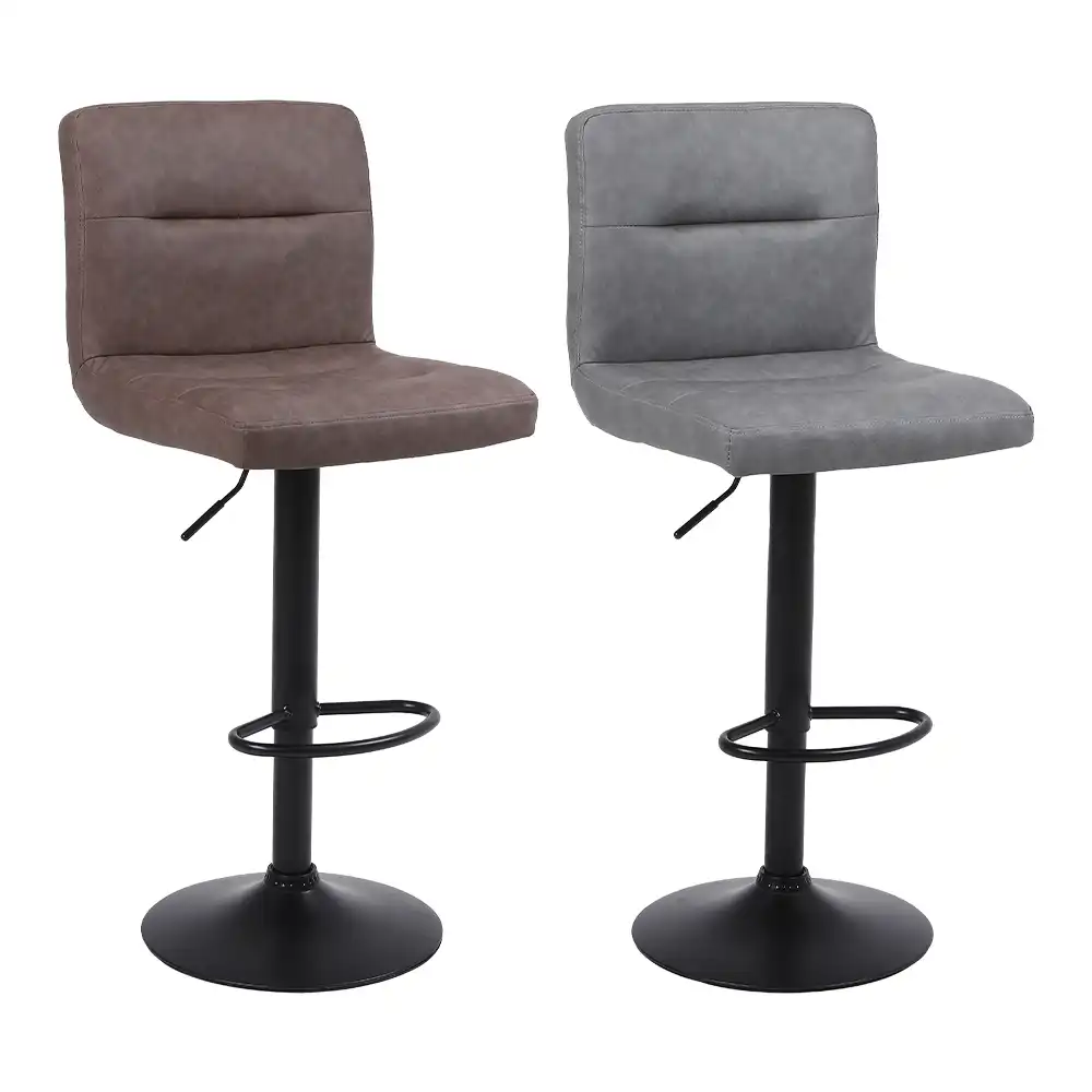 Custom Brown Bar Stools Combining Comfort and Modern Design